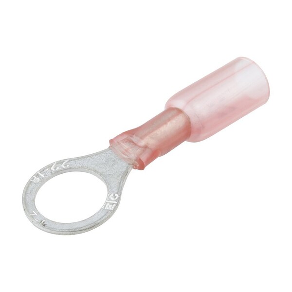 Molex Ring Terminal, 3/8 in Stud Size, 18 AWG, NiAc Insulated, Crimp Termination Only 191640005 - main